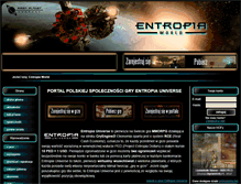 Tablet Screenshot of entropiaworld.pl